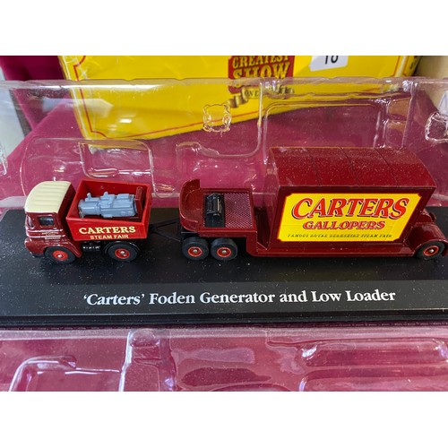 18 - Collection of boxed diecast trucks by Corgi.