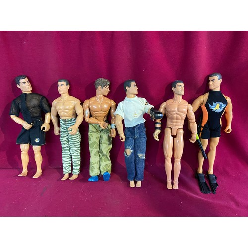 47 - Selection of vintage Action Men.