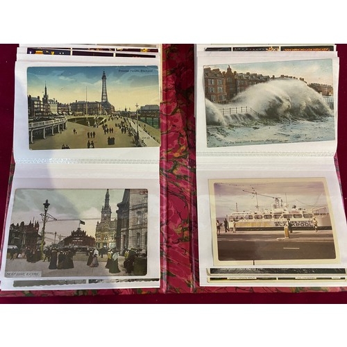 23 - Album of old Blackpool Postcards