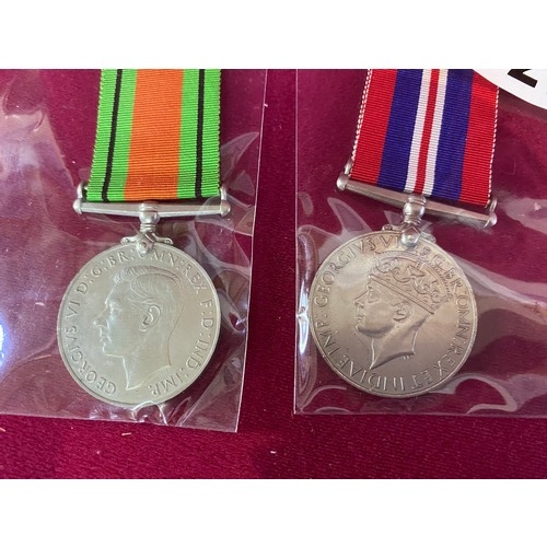 27 - 2 Original WW2 medals.