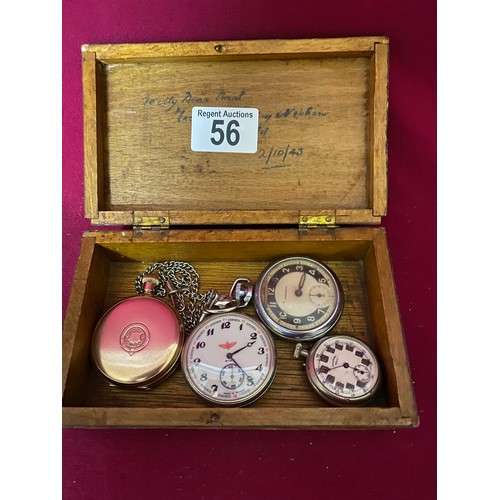 56 - Collection of Pocket watches.