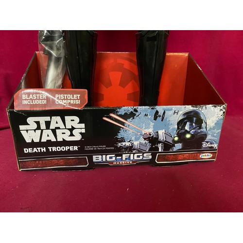 387 - Star Wars 79cm figure Death Trooper with blaster and in box.