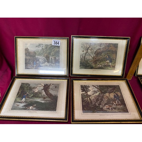 384 - Selection of 6 x Samuel Howitt framed prints