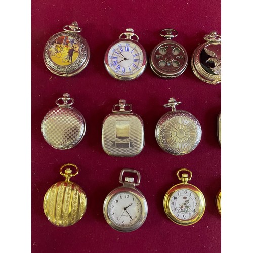 666 - Collection of 15 x pocket watches