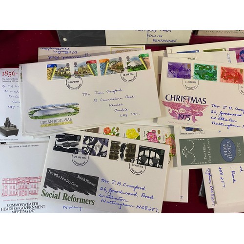 567 - Selection of stamps and first day covers.