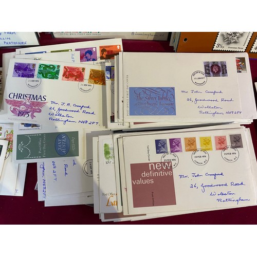 567 - Selection of stamps and first day covers.