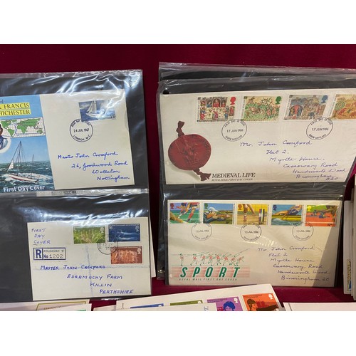 567 - Selection of stamps and first day covers.