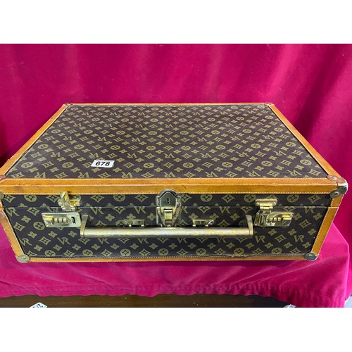 Old louis vuitton suitcase on sale