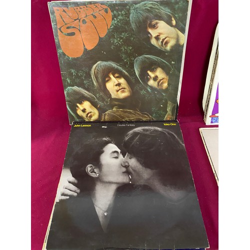 580 - Collection of Beatles Records.