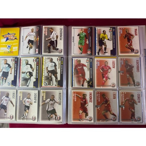 576 - 2 Albums of Shoot Out trade cards, 2005/6 and 2006/7