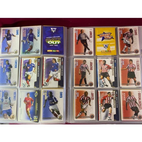 576 - 2 Albums of Shoot Out trade cards, 2005/6 and 2006/7