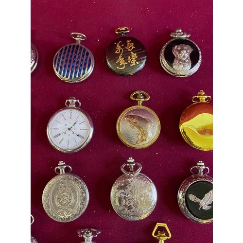 665 - Collection of 15 x pocket watches