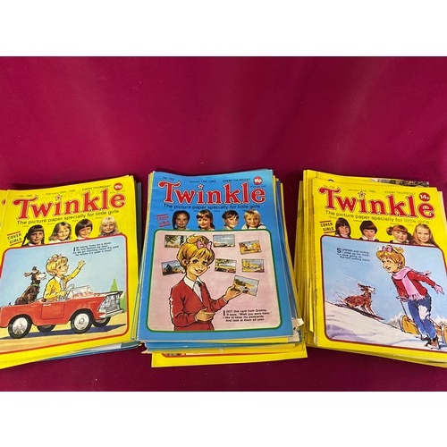 670 - Collection of 66 x Twinkle comics from 1982 and 1983