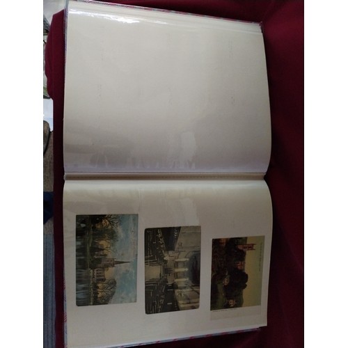 510 - 3 Postcard albums.