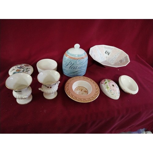 676 - Large selection of collectable Wedgwood