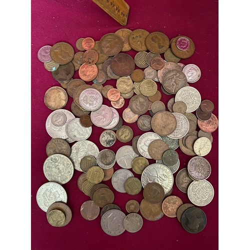 269 - Selection of English coins of various denominations