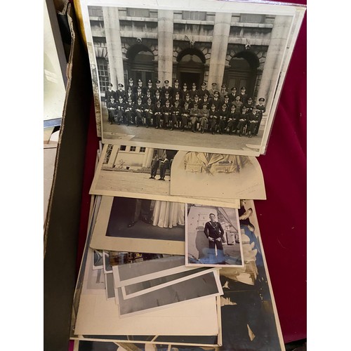 28 - Box of WW1 and WW2 military photos