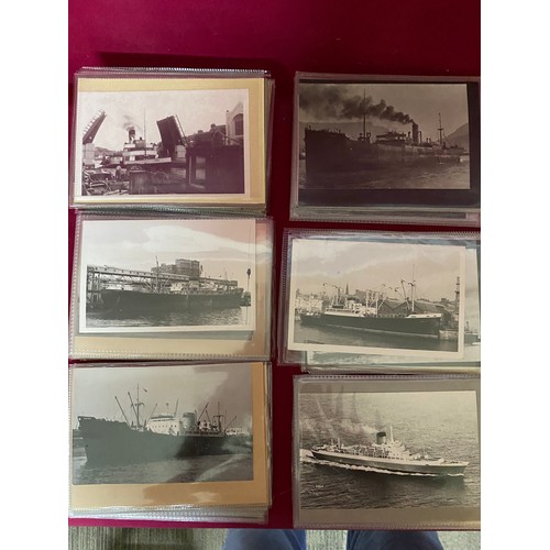 32 - Collection of vintage shipping photos