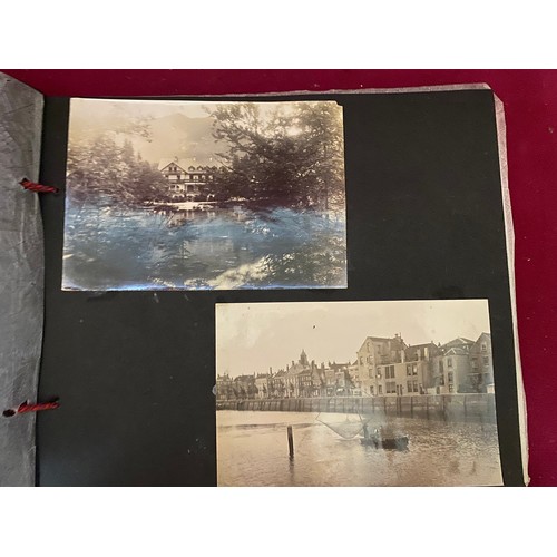 34 - 2 x vintage photo albums