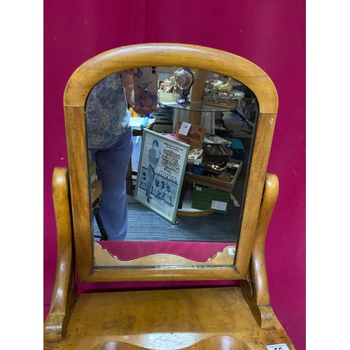 56 - Antique dressing table mirror