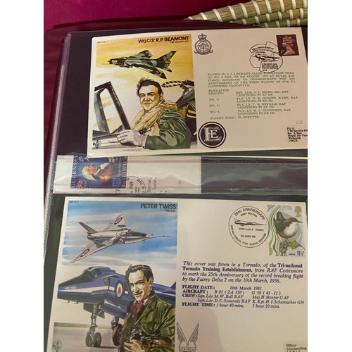 65 - Album of Military First Day Covers and basket of mixed First Day Covers.