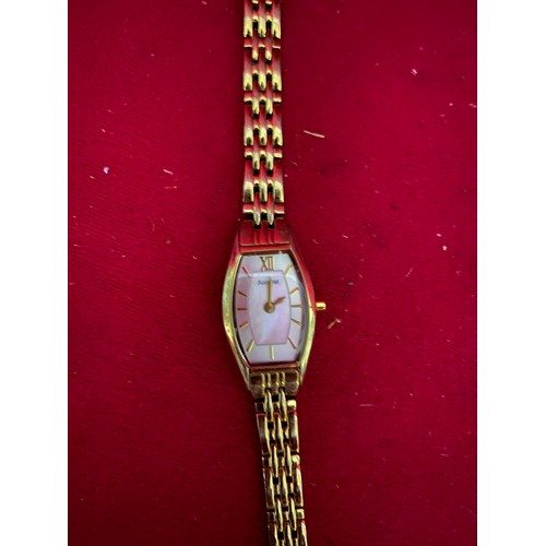 453 - 2 ladies watches, an Accurist with mother or Pearl face and a Sekonda 4380 AHT