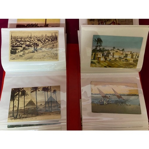 23 - Album of vintage postcards of Egypt c1910