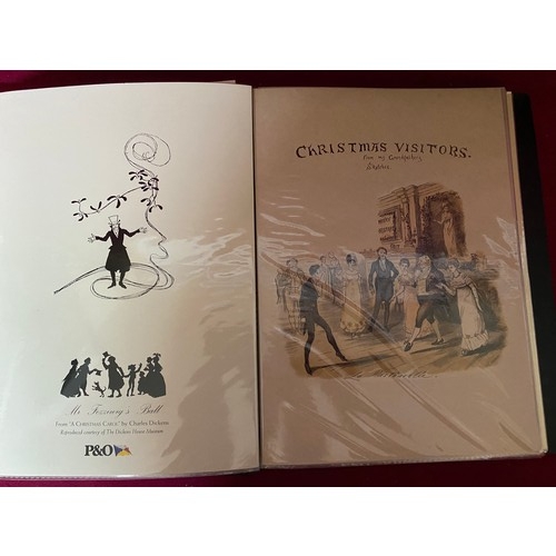 45 - Album of Vintage P&O cruise Line Menu's.