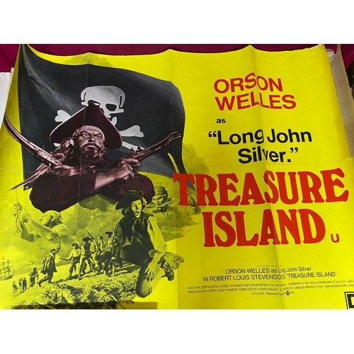 285 - Selection of Movie posters from The Third Man, Treasure Island, Robin Hood and The Lone Ranger.