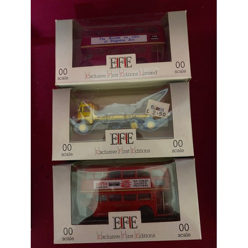 441 - Collection of 9 x boxed Exclusive First Editions OO scale die cast models