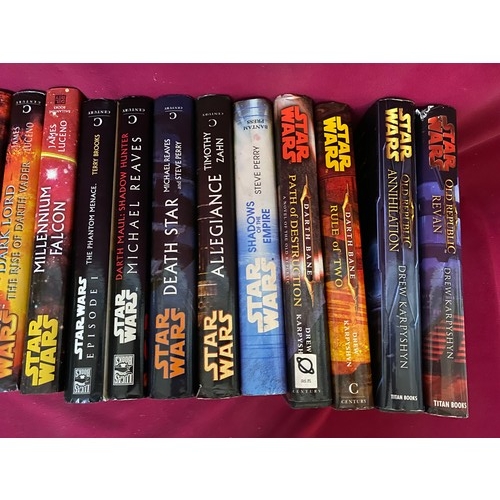 266 - Collection of hardback Star Wars books