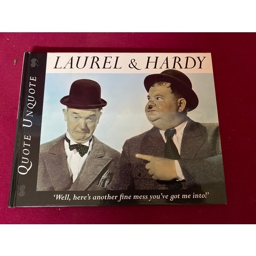 279 - Laurel and Hardy classic DVD collection and book