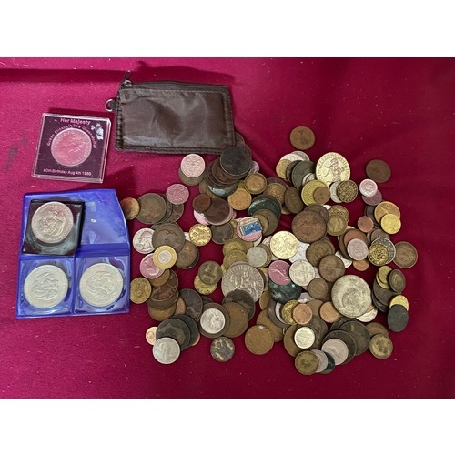 66 - Box of old coins