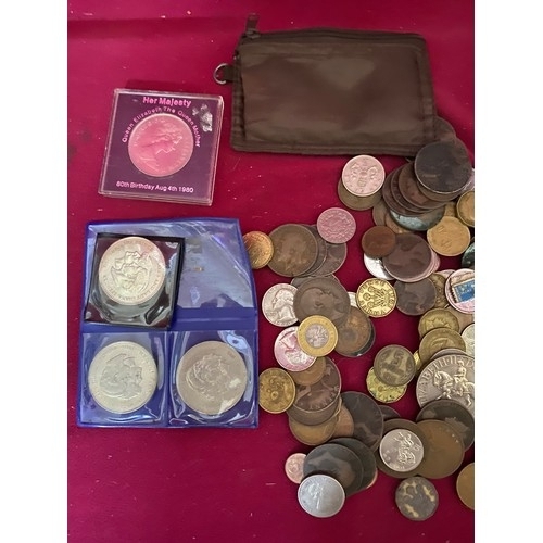 66 - Box of old coins