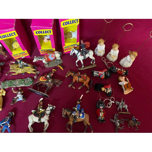 17 - Collection of assorted toy figures.