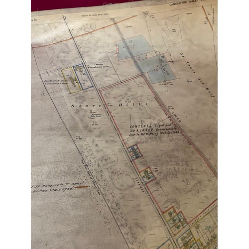 25 - 1932 edition map of St. Annes.