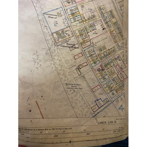 25 - 1932 edition map of St. Annes.