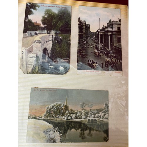 32 - 3 x postcard albums