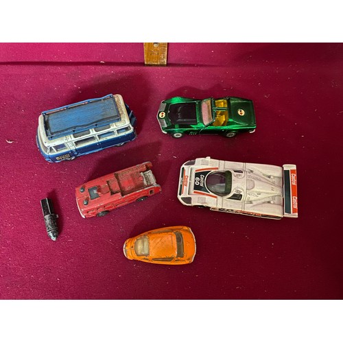 232 - Collection of Corgi die cast models including a 233 Heinkel, a Jaguar XJR9, a Chevrolet Corvette Str... 