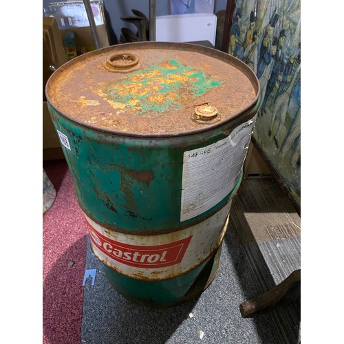 168 - Vintage Castrol 60L oil drum