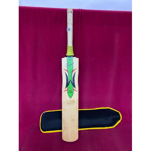 365 - A Woodworm Pioneer 'The Globe' cricket bat