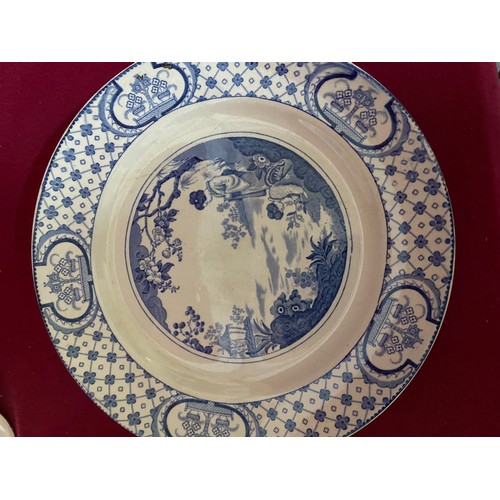 475 - Selection of Antique plates from Coalport, Mason's Ironstone and Royal Doulton.