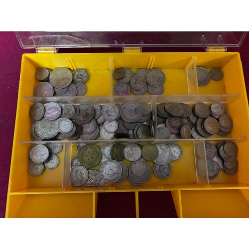 7 - Box of assorted old coins