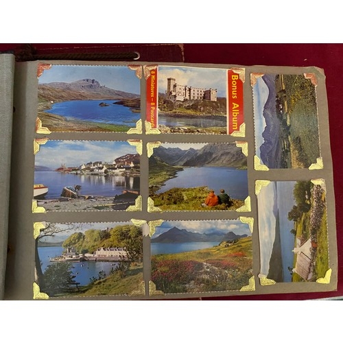 32 - 3 x postcard albums