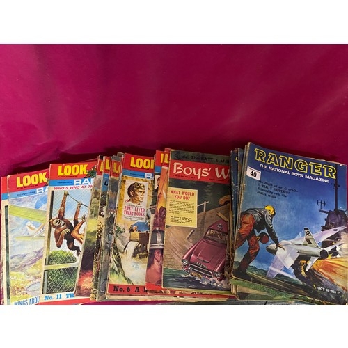 40 - Collection of Ranger, Look and Learn, and Boy's World Comics