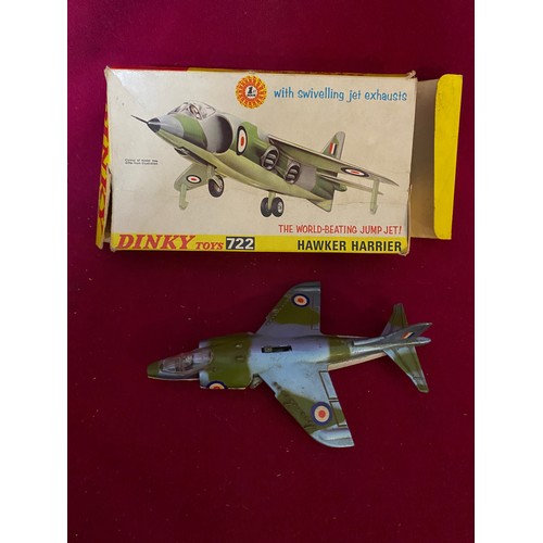 56 - Collection of vintage die cast cars and military vehicles from Dinky and Corgi.