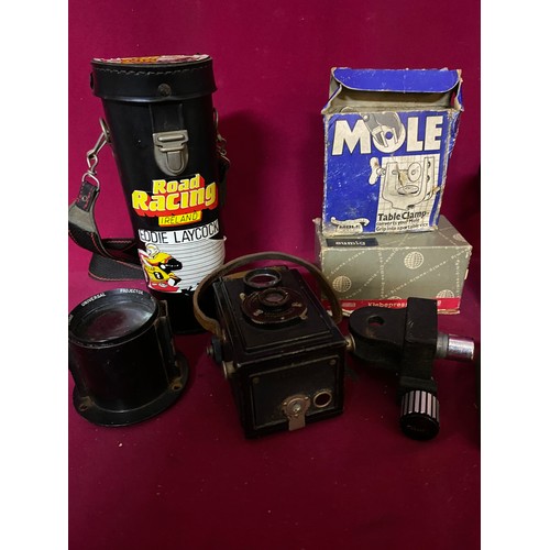 86 - Vintage camera lenses and accessories