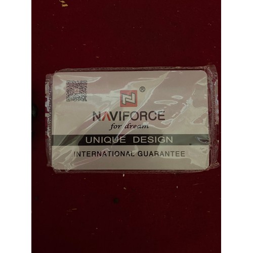 89 - Naviforce watch with instruction book