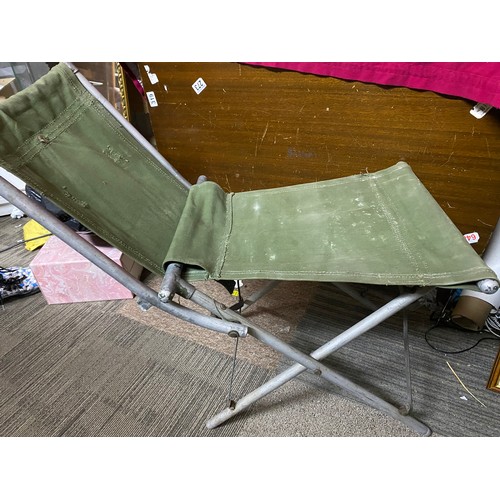 95 - Collapsible Military chair.