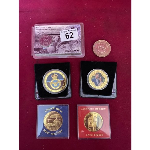 62 - Collection of commemorative coins